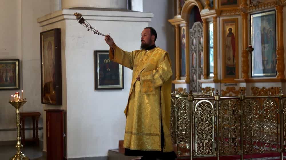 Престольный праздник Всехсвятского храма в городе Кирово-Чепецке