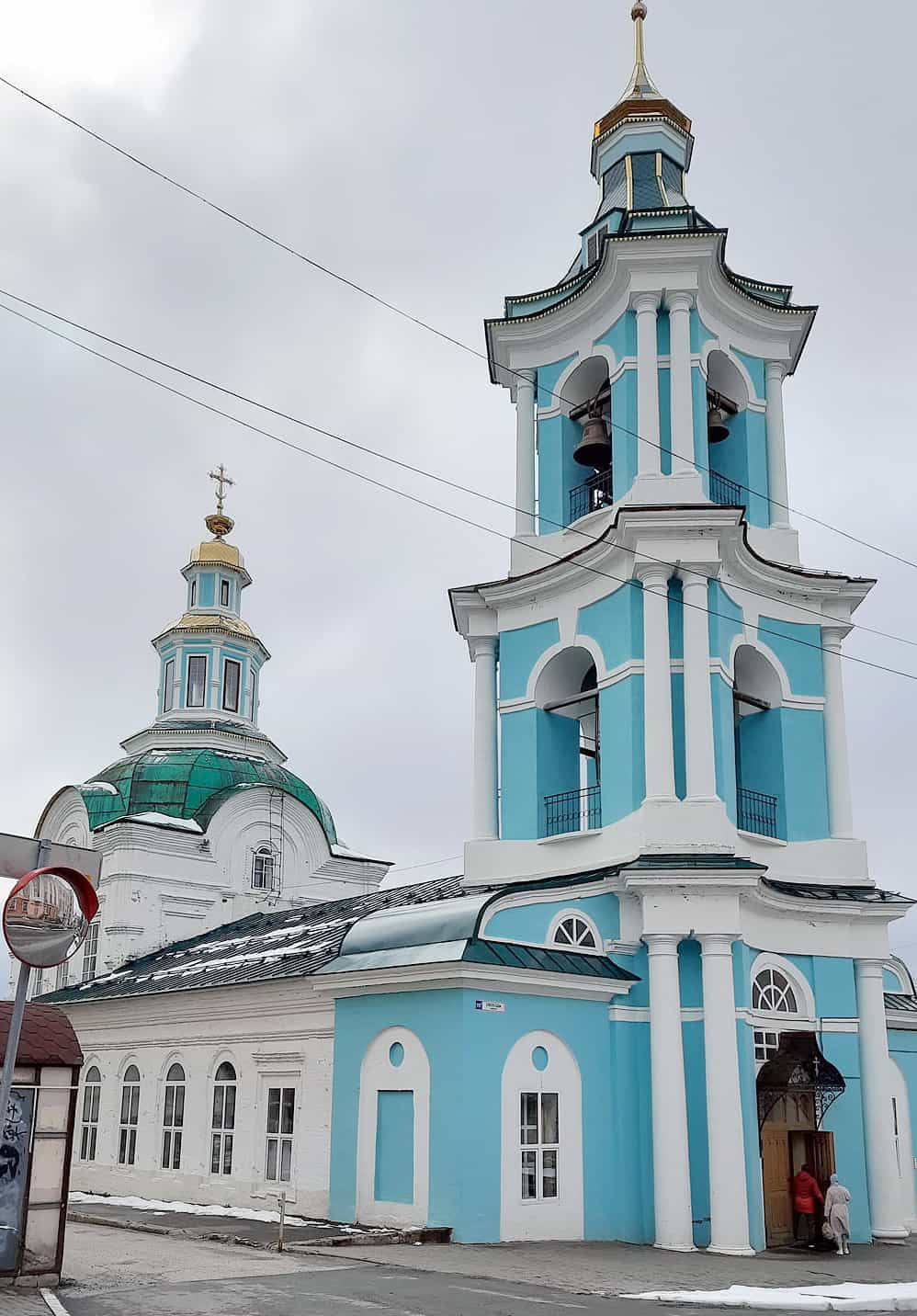 Торжественное богослужение в Знаменском Царево-Константиновском храме