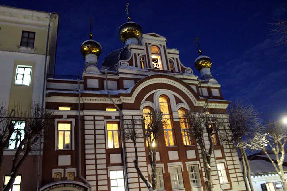 Всенощное бдение в канун Престольного праздника Екатерининской церкви