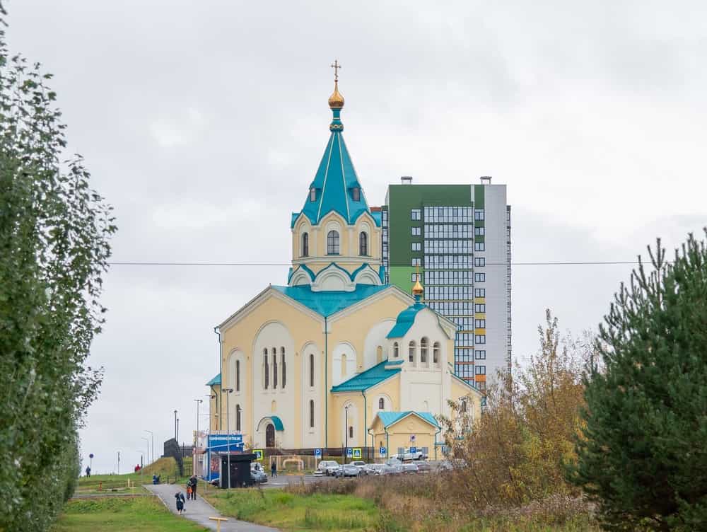 В храме Рождества Пресвятой Богородицы совершилось торжественное богослужение