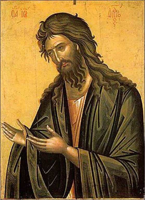 6 октября — Зачатие славного Пророка, Предтечи и Крестителя Господня Иоанна