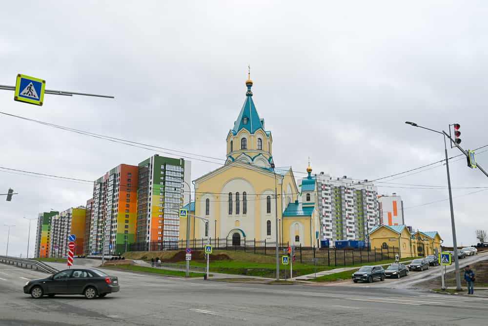 Встреча и торжественный молебен перед иконой Божией Матери «Августовская победа»