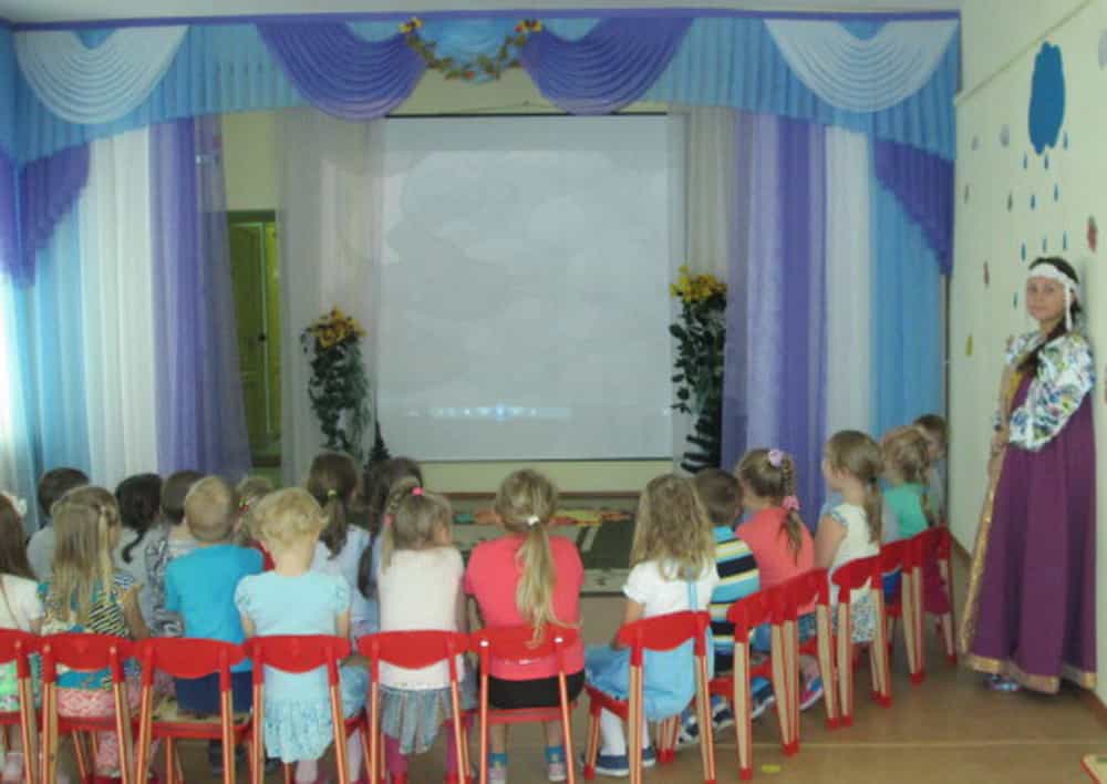 Студенты ВДУ и волонтеры Студии «БлагоДать» организовали для детей МДОУ № 146 сл. Макарье праздник «Ангелы добра»