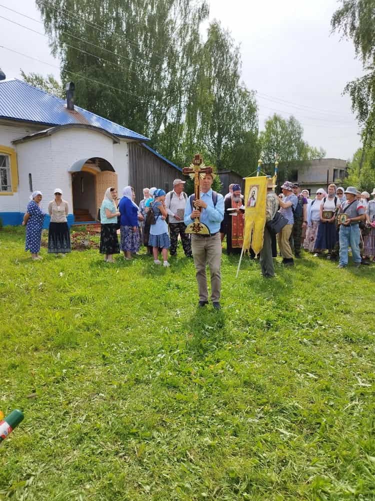 Крестный ход в честь святого Иоанна Предтечи в селе Зониха Верхошижемского района