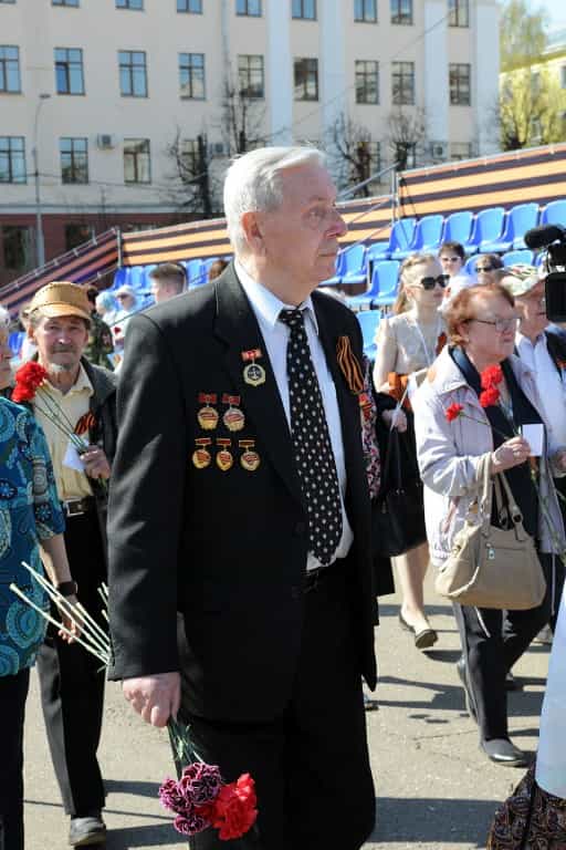 Митрополит Марк принял участие в параде, посвященному 74-й годовщине Победы в Великой Отечественной войне