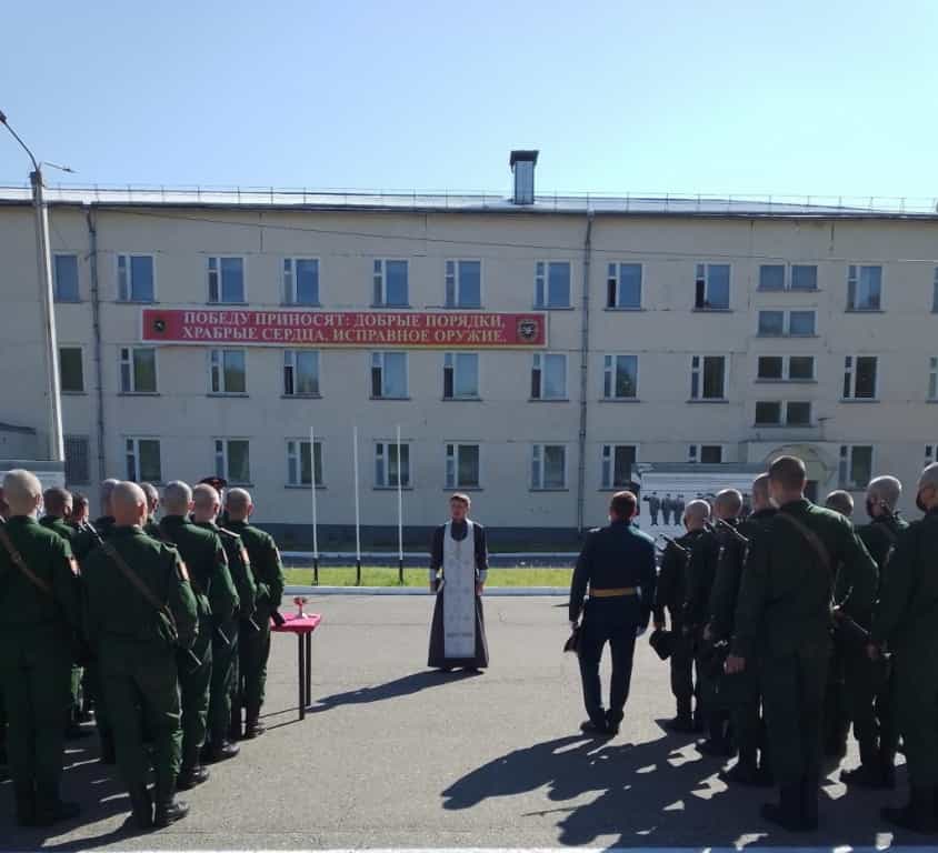 В одной из воинских частей Кировского гарнизона состоялась Военная присяга