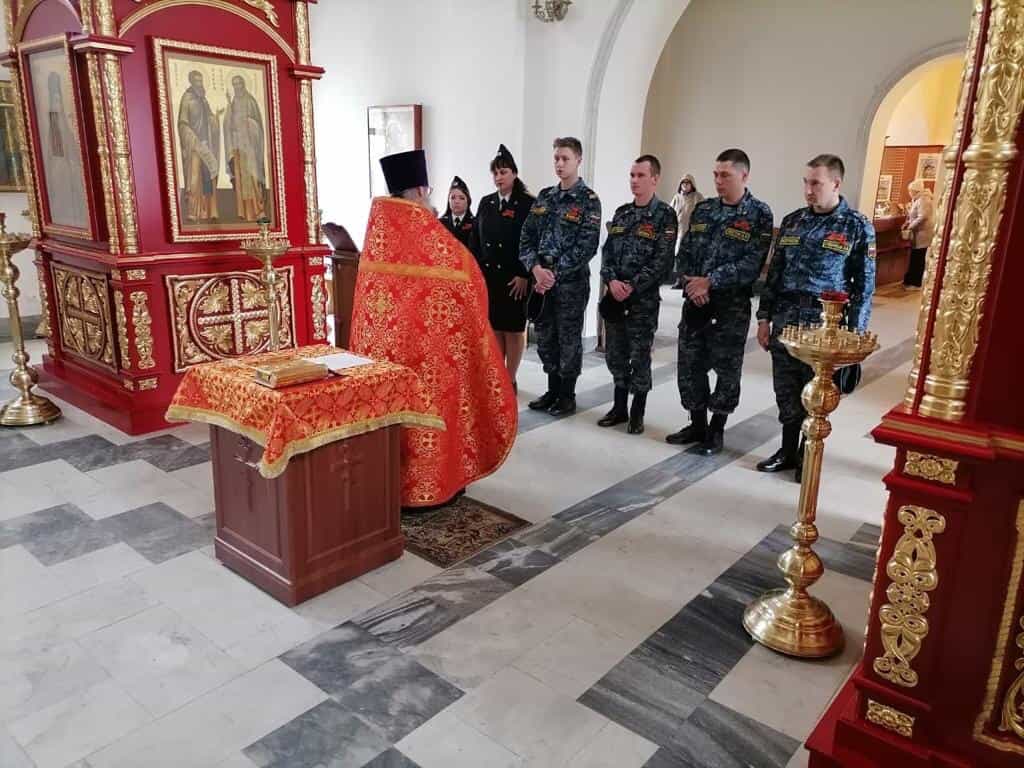 Молебен святому Феодору Стратилату, небесному покровителю Федеральной Службы судебных приставов
