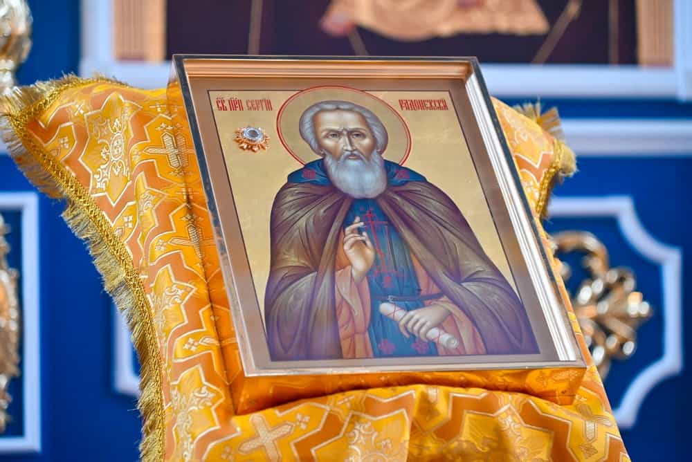 Обретение честных мощей преподобного Сергия, игумена Радонежского