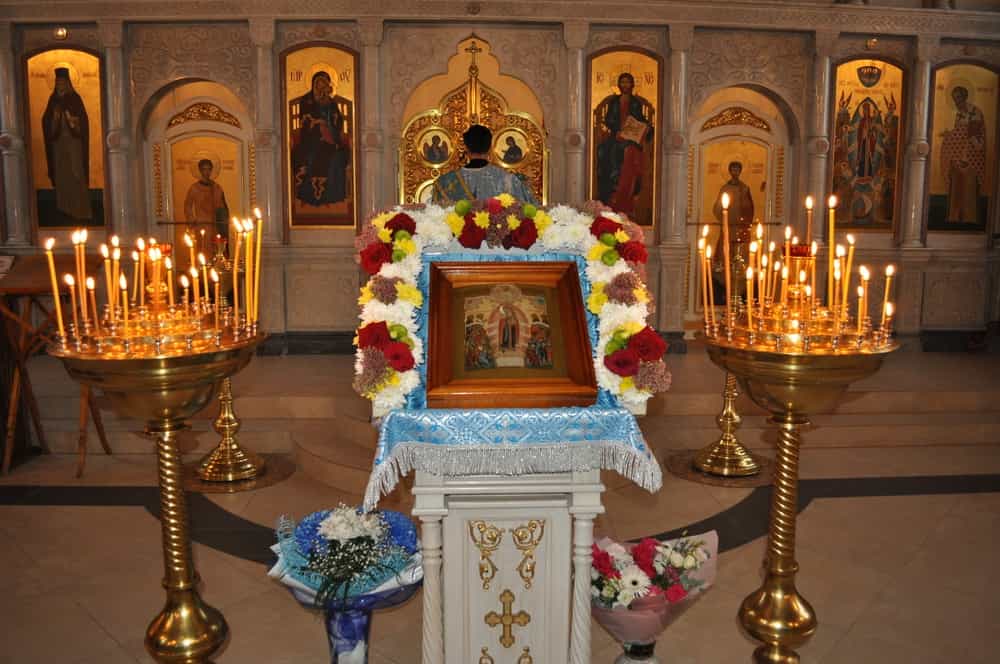 Престольный праздник храма в честь иконы Божией Матери «Всех скорбящих Радость»