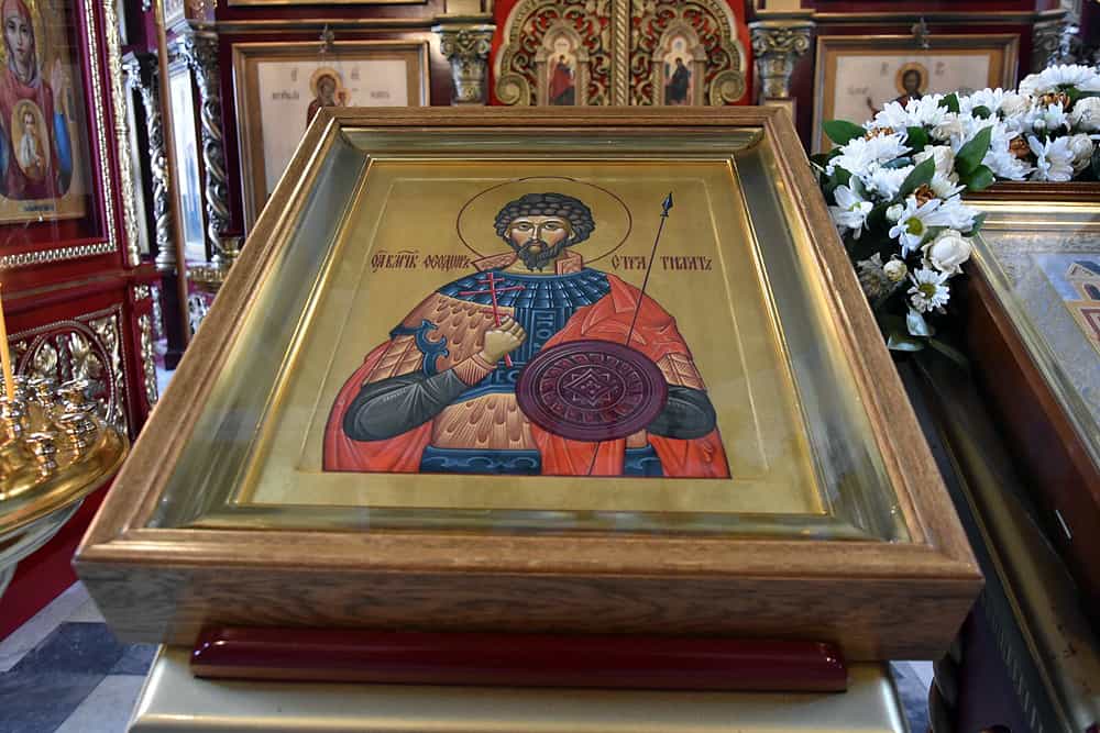Состоялся молебен в честь небесного покровителя Федеральной службы судебных приставов Феодора Стратилата
