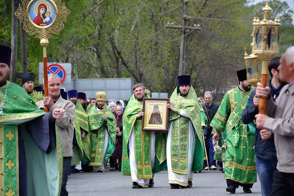 В Яранской епархии Вятской митрополии проходят торжества, посвященные дню памяти преподобного Матфея Яранского