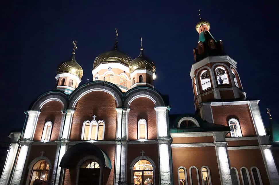 Торжественное Всенощное бдение в храме святого великомученика Пантелеимона Целителя