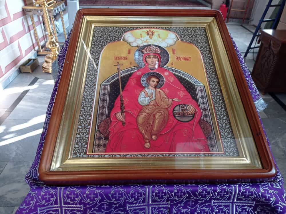 В Свято-Успенском кафедральном соборе почтили образ Божией Матери «Державная»