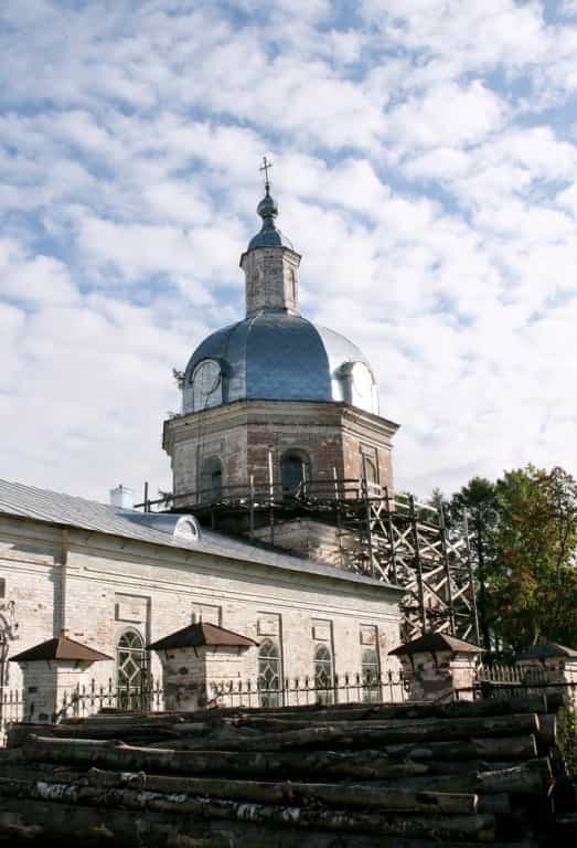 Архиерейское Богослужение в Троицком храме с. Истобенск