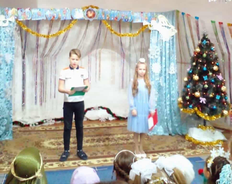 Рождественский праздник в Воскресной школе Екатерининского кафедрального собора города Слободского