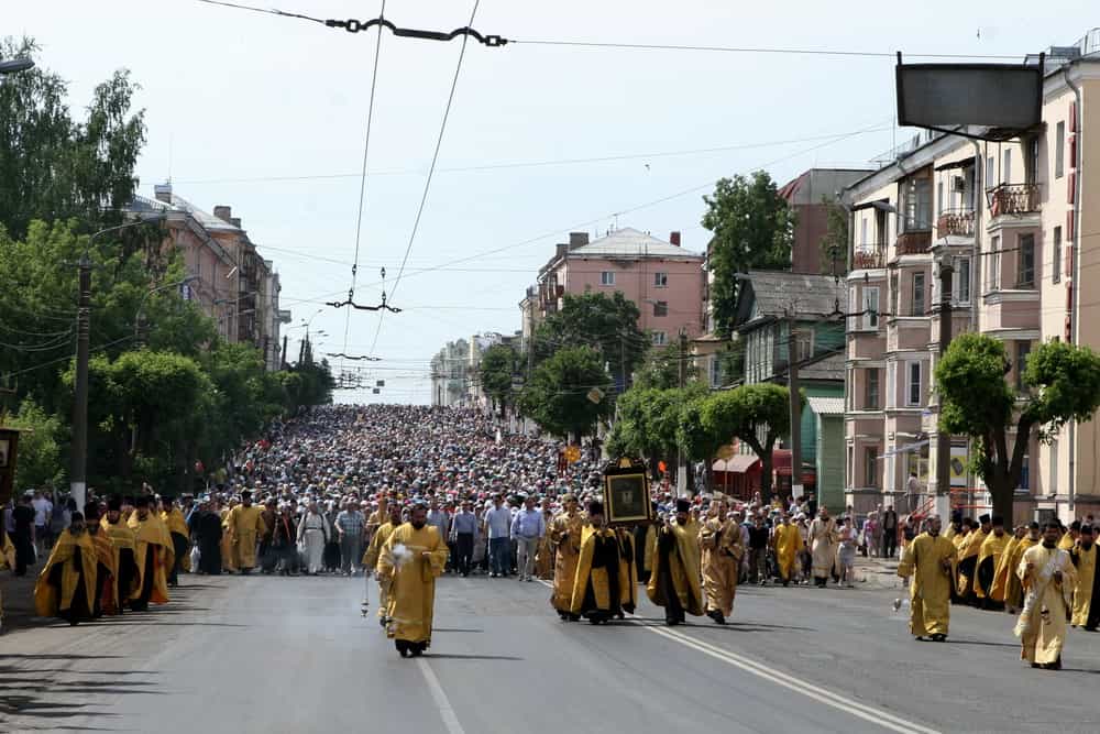 В Вятской Епархии прошел ежегодный Всероссийский Великорецкий крестный ход