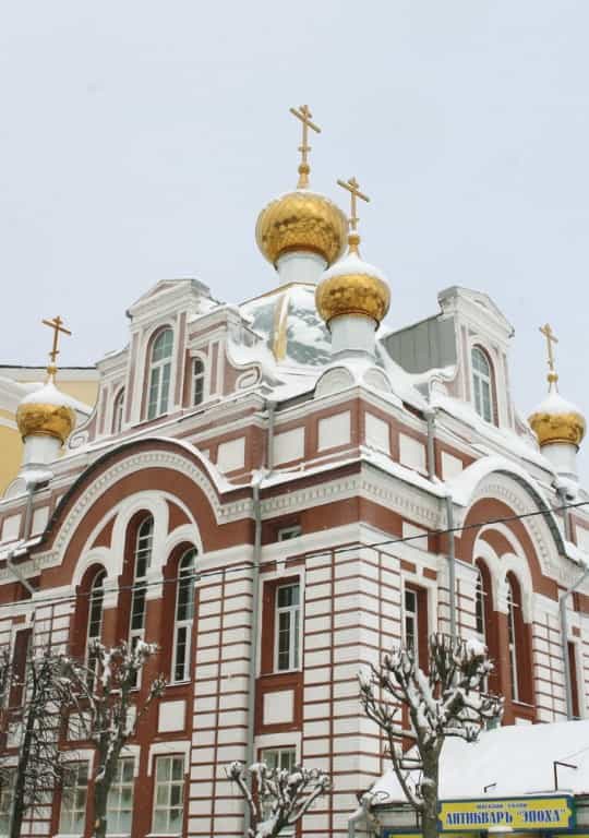 Архиерейское Рождественское богослужение в Екатерининском храме города Кирова