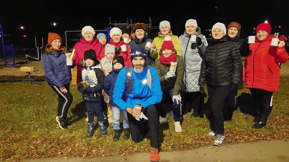 По инициативе священника в поселке Тужа прошла акция «Семь дней бега»