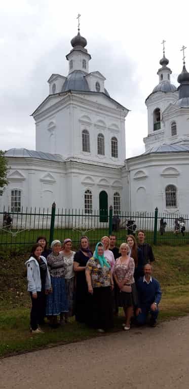 Группа паломников от Миссионерского отдела Вятской епархии посетила святые места Нижегородской области