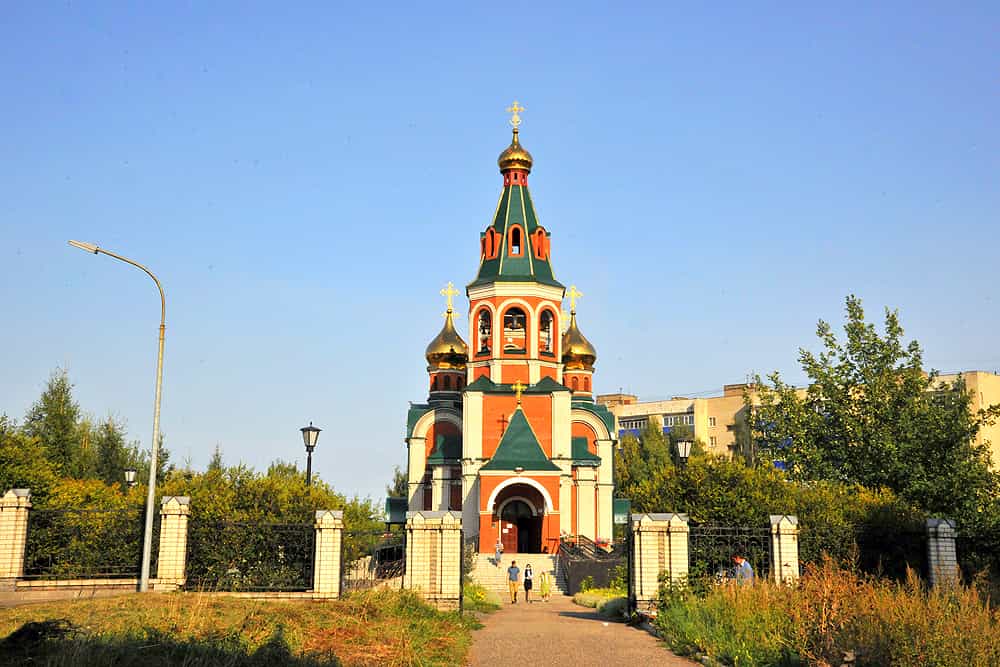 Всенощное бдение в Церкви великомученика и целителя Пантелеимона города Кирова