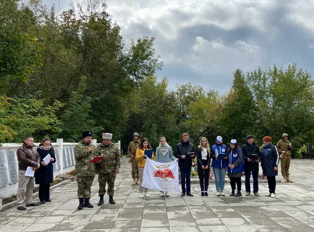 В память о подвиге фронтовиков