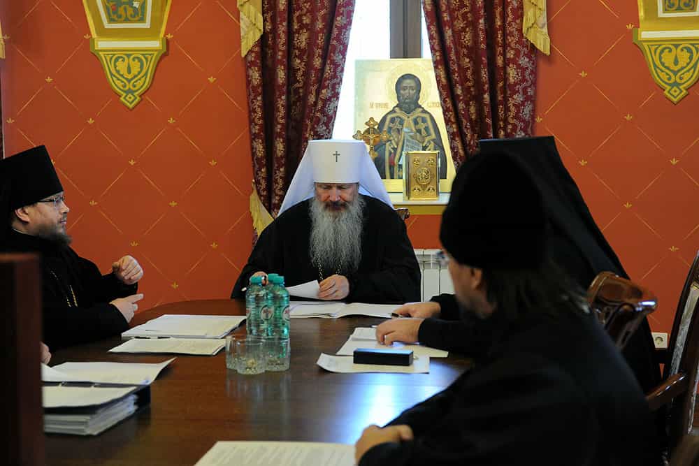 Состоялся Архиерейский совет Вятской митрополии