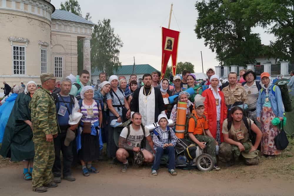 В крестный ход с Приходом храма Иоанна Предтечи