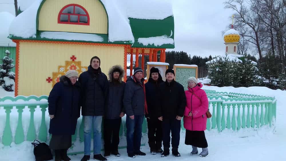 Поездка Братства святого Николая в село Пиксур