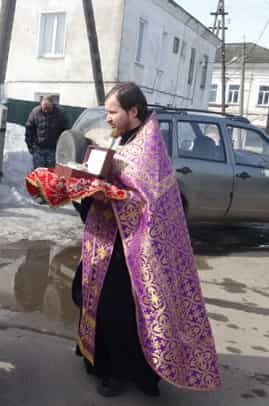 Встреча частицы мощей великомученика и целителя Пантелеимона в Кукарском благочинии