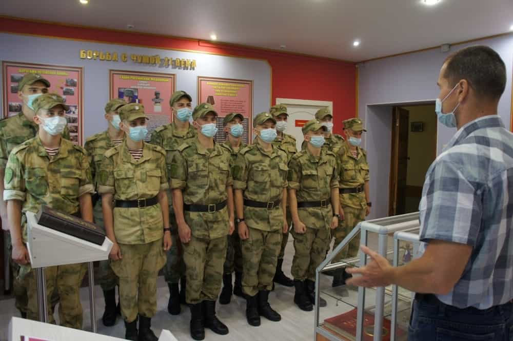 Беседа с военнослужащими