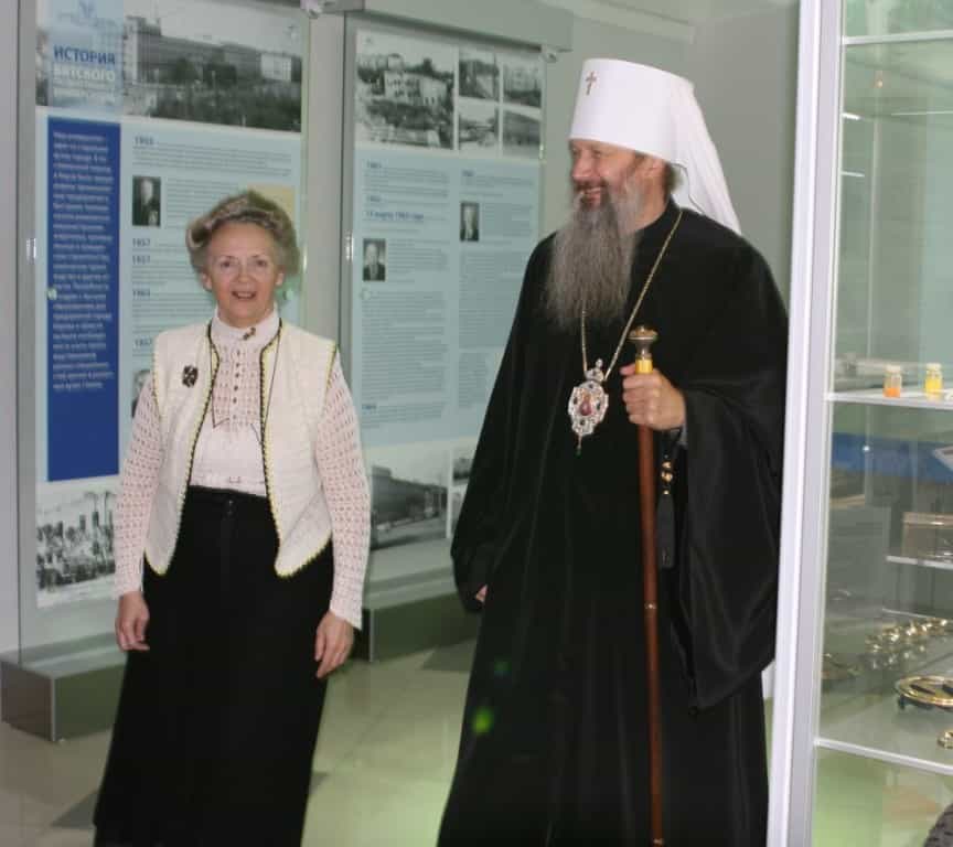 Митрополит Вятский и Слободской Марк посетил кафедру архитектуры ВятГУ