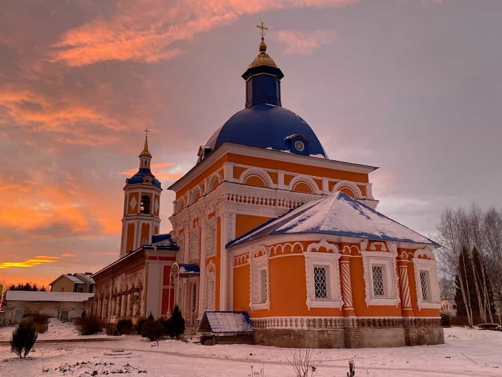 Освящение иконостаса в церкви иконы Божией Матери «Знамение» села Пасегово