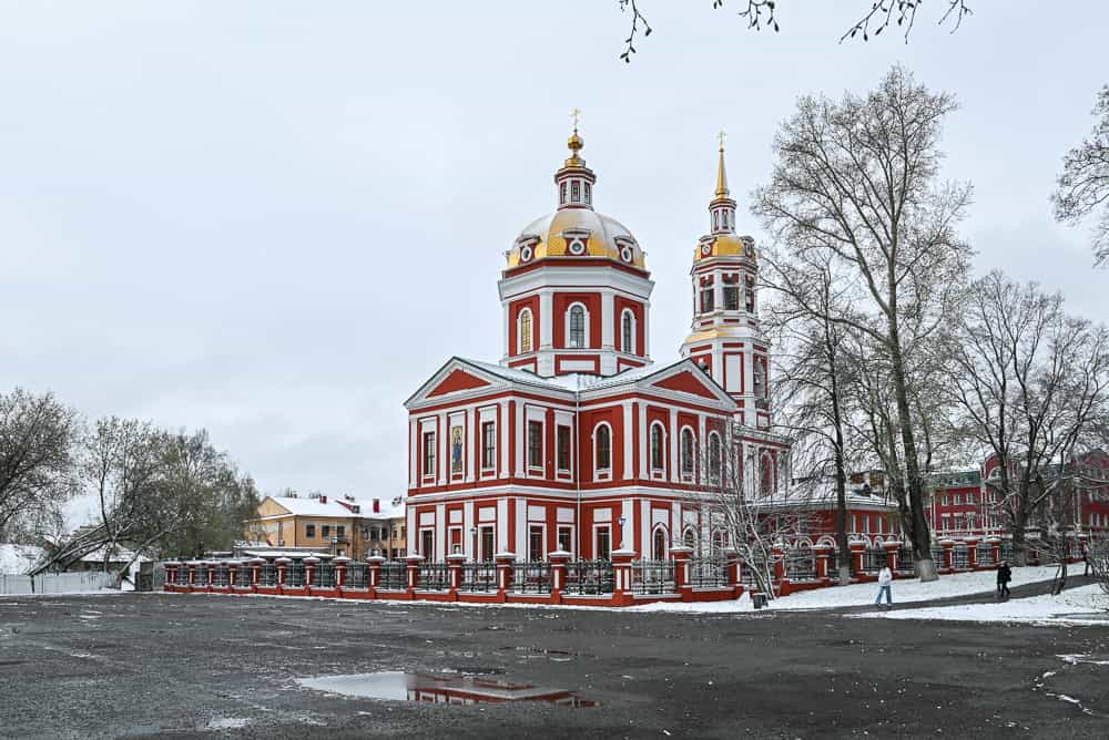 Царские Часы в Спасском соборе в Великую Пятницу