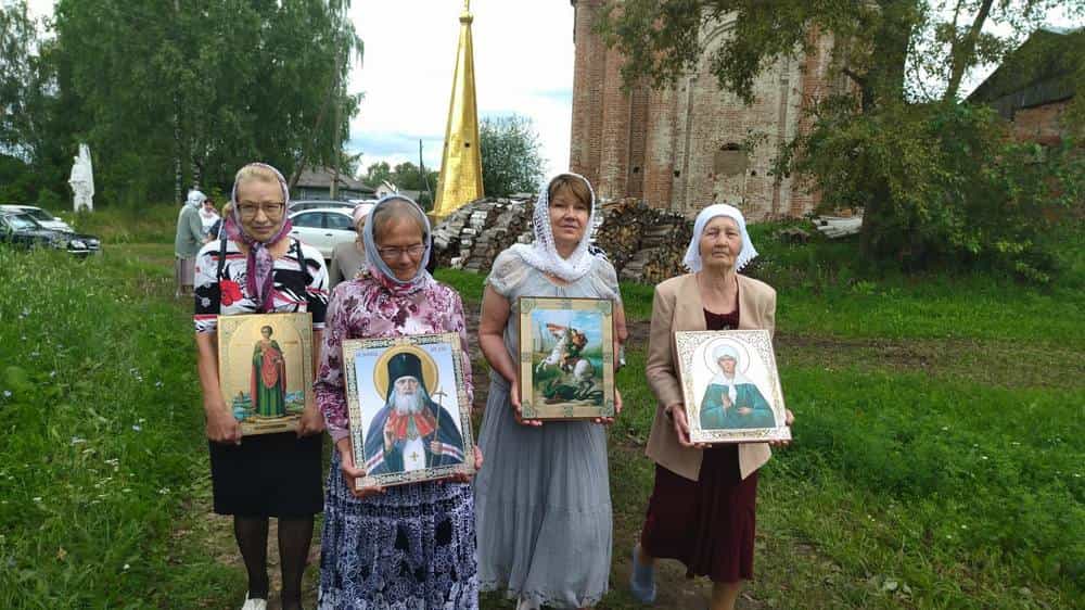 Престольный праздник в селе Колково