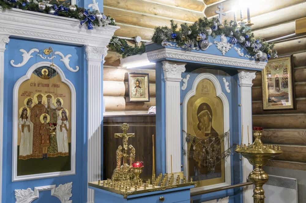 31 декабря 2020 года состоялся новогодний молебен в Феодоровском храме