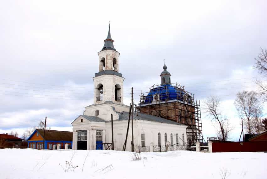 Новолетие на приходе Казанско-Богородицкой церкви в селе Васильково начато с богослужения