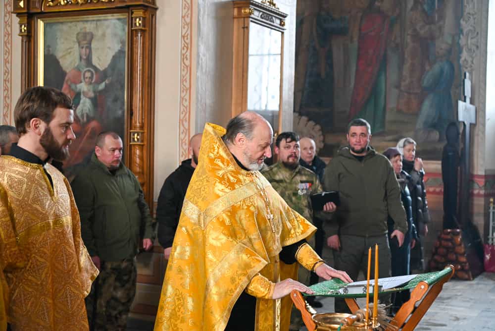 Молебен о воинах