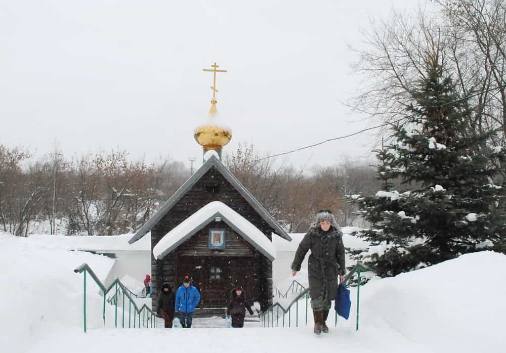 Список купелей, организованных на открытых водоемах