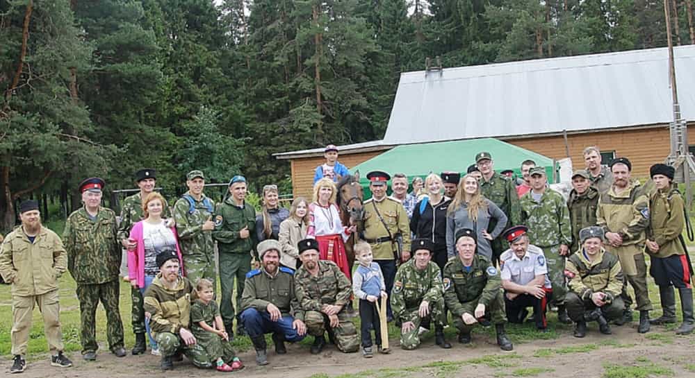 При участии духовенства Вятской епархии прошли военно-полевые сборы Кировского городского казачьего общества