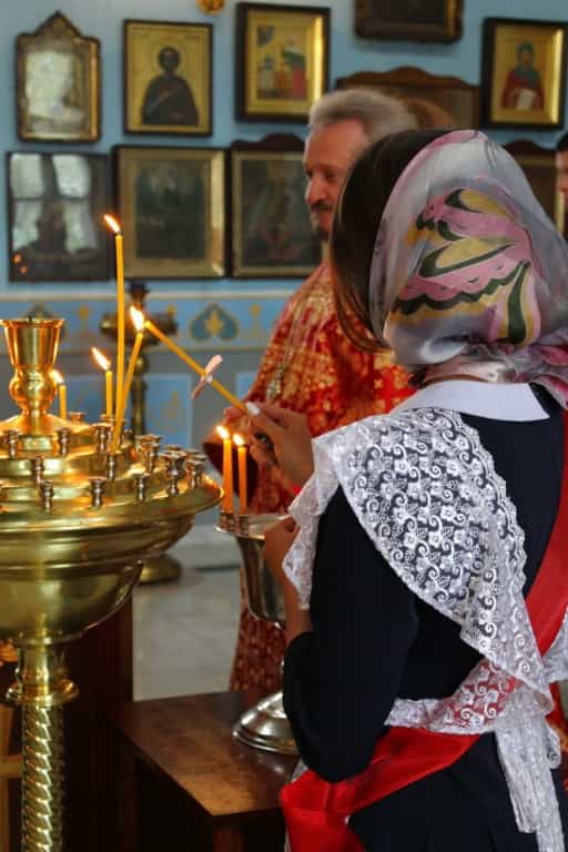 Праздник последнего звонка на приходе Троицкой церкви села Быстрица