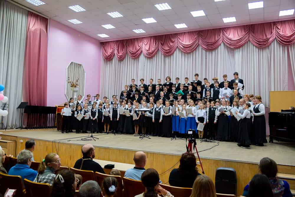 Состоялся ежегодный концерт хоровой духовной музыки