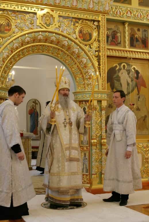 Митрополит Марк возглавит торжественные богослужения в праздник Преображения
