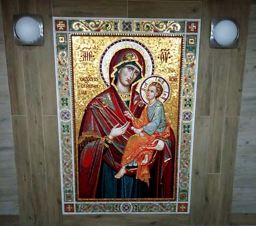 Митрополит Марк освятит икону Божией Матери «Скоропослушница» для купели на источнике во имя преподобного Трифона Вятского