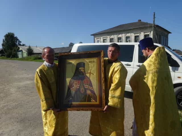 Православная Кукарка встретила икону святителя Луки Крымского