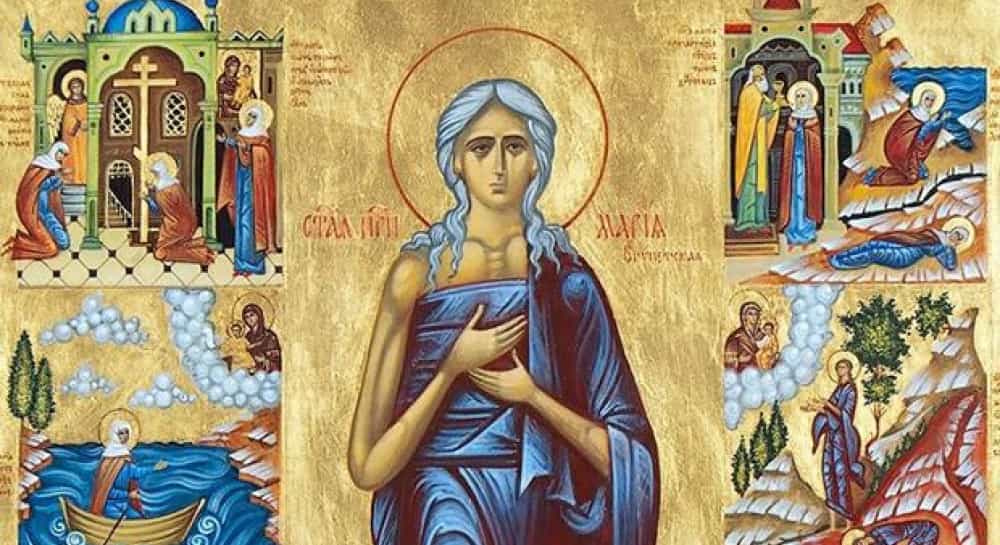 Неделя пятая Великого поста: преподобной Марии Египетской
