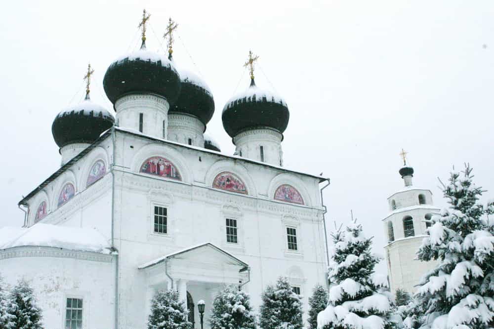 В Успенском соборе Свято-Трифонова монастыря был совершен Чин Великого освящения воды