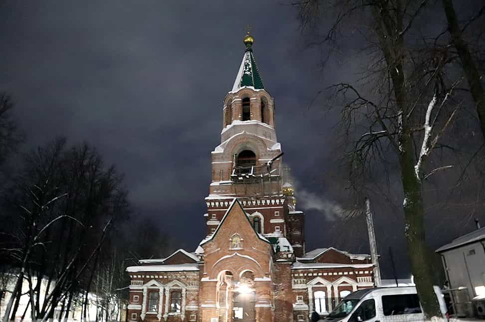 Всенощное бдение в канун престольного праздника Никольского храма города Слободского