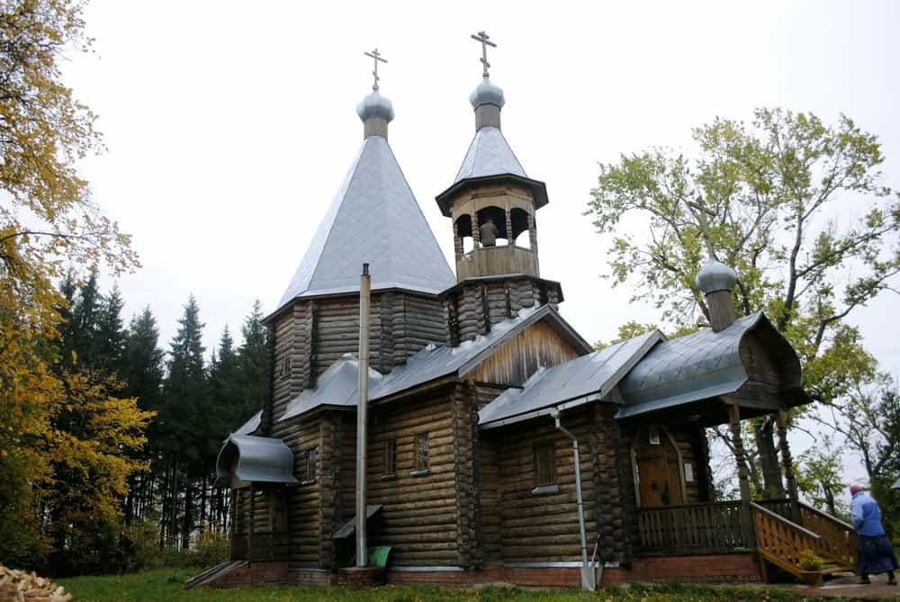 Богослужение в храме в честь святых Бориса и Глеба в с. Никульчино. Возращение иконы
