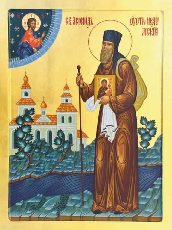 В Яранской епархии состоялись торжества в честь 365-летия со дня преставления преподобного Леонида Устьнедумского