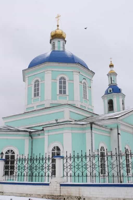Архиерейское Пасхальное богослужение в Кукарском благочинии